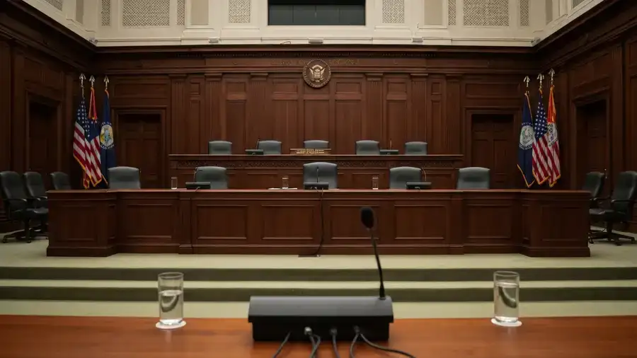 U.S. Senate-style hearing room where trade officials testify on CUSMA