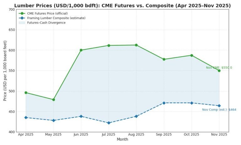 The Working Forest Lumber Forecast – December 2025