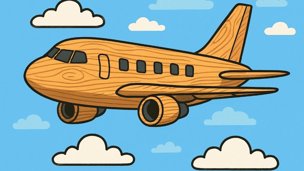 wooden plane