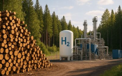 Using Forest Residuals to Produce Low-Carbon Hydrogen