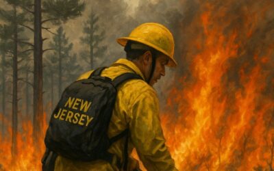 New Jersey Wildfire Burns 15,000 Acres, Forces Mass Evacuations