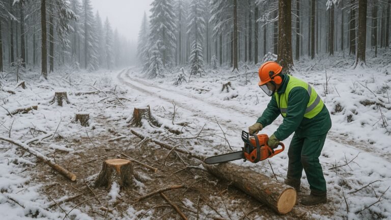 preparing forests for winter