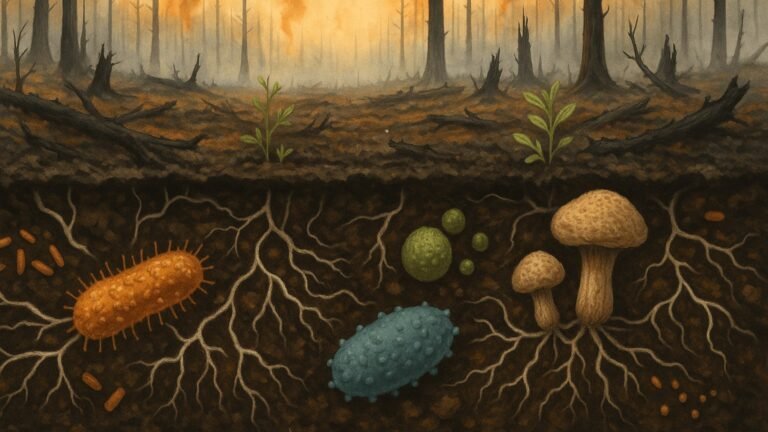 soil microbes after fire
