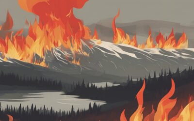 Fort Nelson Wildfire Expands to 55 Hectares: BCWS Takes Action to Contain Blaze