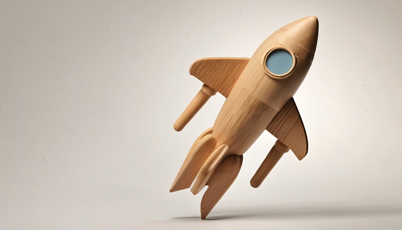 wooden satellite